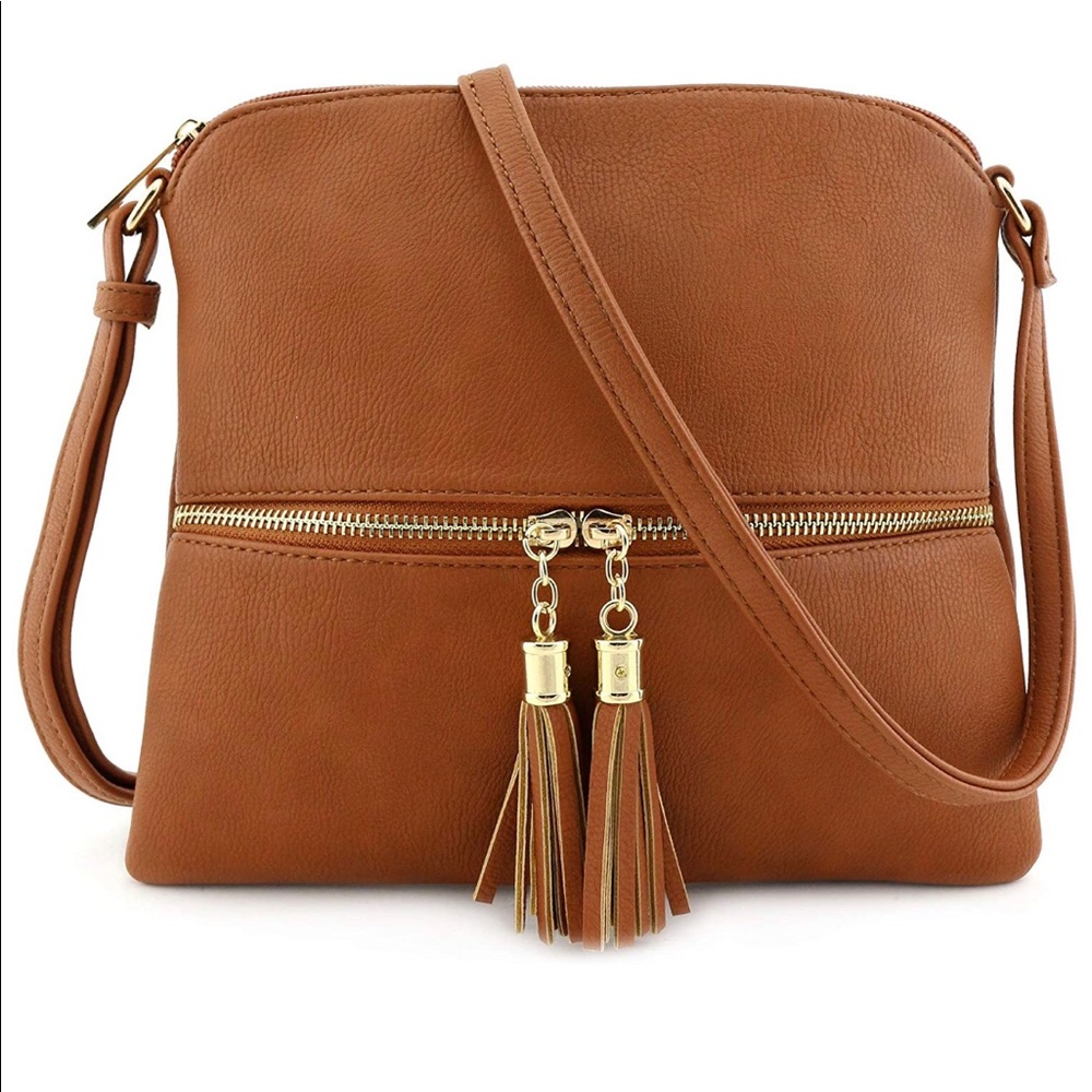 Medium Crossbody Bag with Tassel